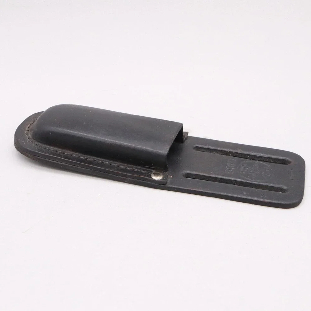 KLEIN TOOLS Leather Tool Sheath 5185 Knife Pouch Belt MADE IN USA High Quality a